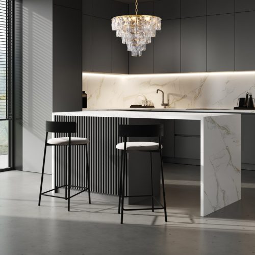 CHELSEA Arany függő csillár lámpa 6xE14 Milagro