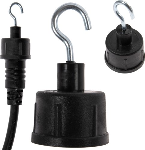 Fém HOOK tartó kampóvég a mimóza füzérhez