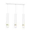 JOKER függőlámpa WHITE/GOLD 3x GU10 MILAGRO Fém modern stílusban