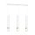 JOKER függőlámpa WHITE/GOLD 3x GU10 MILAGRO Fém modern stílusban