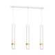 JOKER függőlámpa WHITE/GOLD 3x GU10 MILAGRO Fém modern stílusban