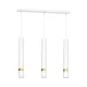 JOKER függőlámpa WHITE/GOLD 3x GU10 MILAGRO Fém modern stílusban