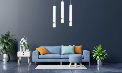 JOKER függőlámpa WHITE/GOLD 3x GU10 MILAGRO Fém modern stílusban