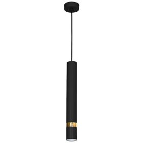   JOKER BLACK/GOLD függőlámpa 1x GU10 MILAGRO Fém modern stílusban