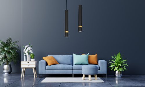 JOKER BLACK/GOLD függőlámpa 1x GU10 MILAGRO Fém modern stílusban