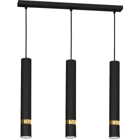   JOKER BLACK/GOLD függőlámpa 3x GU10 MILAGRO Fém modern stílusban