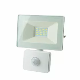   LED FLOODLIGHT 10W WHITE PIR 4000K 800LM 120° IP65 mozgás- és szürkületérzékelő
