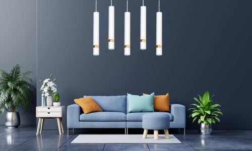 JOKER függőlámpa WHITE GOLD 5x GU10 MILAGRO Fém modern stílusban