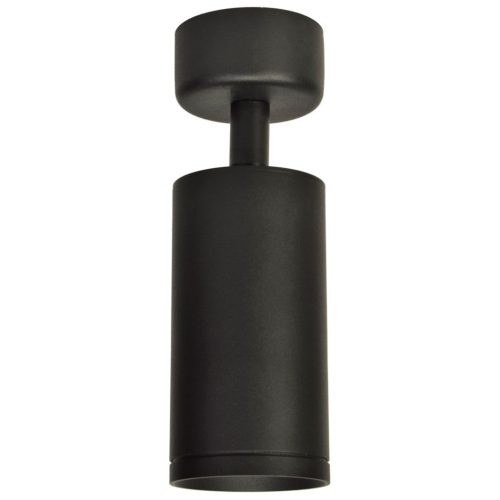 Felületre szerelhető halogén mennyezeti lámpatest MICA Black 1xGU10 Spot Milagro