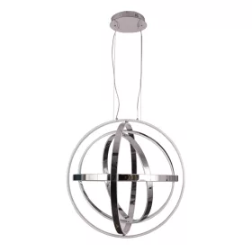   COPERNICUS függőlámpa 180W LED háromdimenziós golyós króm ML6153 Milagro alumínium + akril