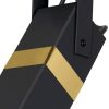 Fali mennyezeti lámpa Fali lámpa 1x GU10 Spot Loft Black + Gold VIDAR Milagro
