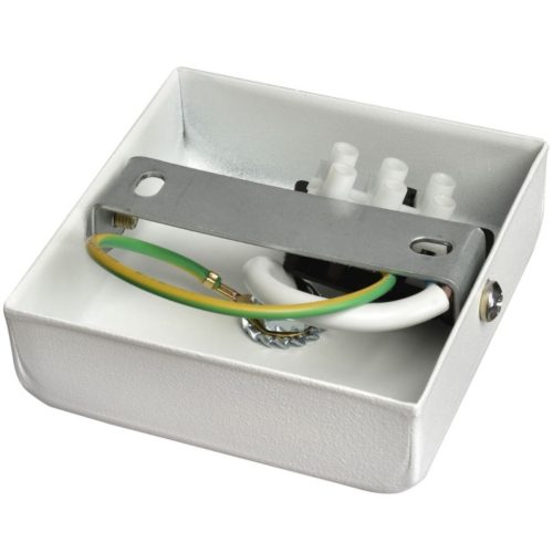 Függesztett lámpa Tuba Zwis VIDAR fehér + ezüst 1x GU10 Milagro Metal Modern stílus