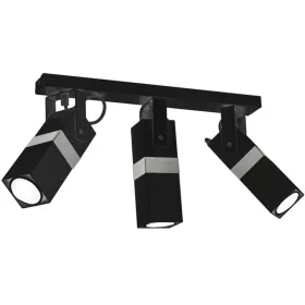   Mennyezeti lámpa 3x GU10 Spot fekete + ezüst VIDAR Milagro Modern stílus