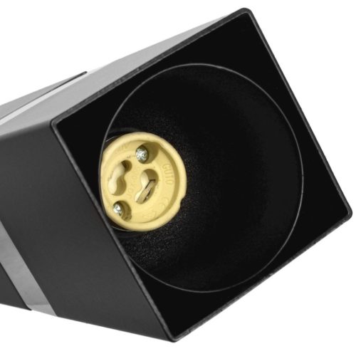 Mennyezeti lámpa 3x GU10 Spot fekete + ezüst VIDAR Milagro Modern stílus