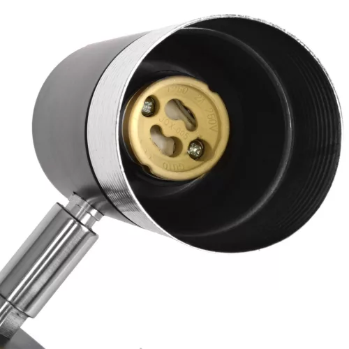 DANI Fali lámpa Fekete króm 1xGU10 Milagro