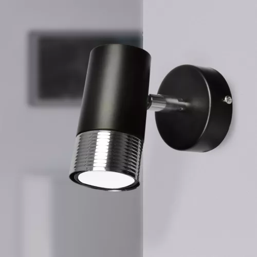 DANI Fali lámpa Fekete króm 1xGU10 Milagro