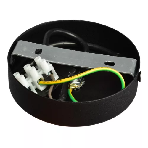 DANI függőlámpa 1xGU10 keskeny ernyő fekete króm MLP6231 Milagro Metal