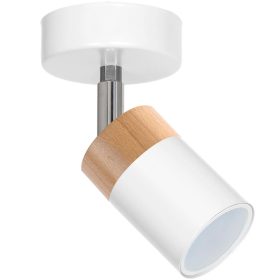   JOKER WHITE WOOD fali lámpa mennyezeti lámpa 1xGU10 MILAGRO Fém modern stílusban