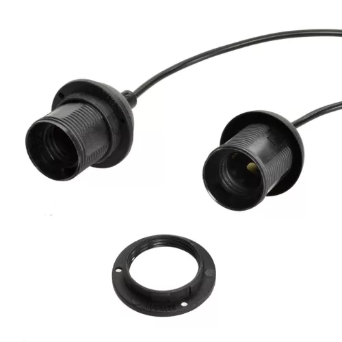 NORMAN fekete mennyezeti lámpa 3xE27 Milagro