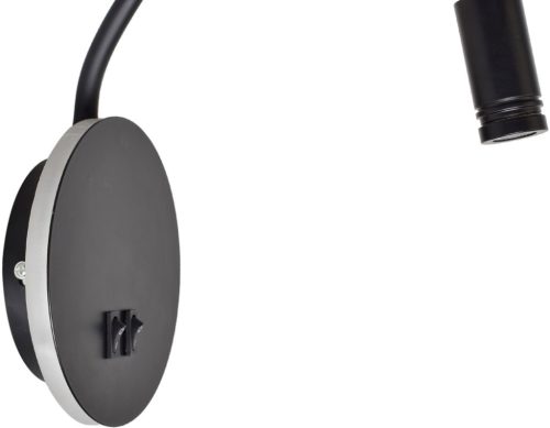 LED USB hullámlámpa fekete 8W + 2W MiLAGRO BASE