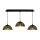 LISA függőlámpa 3xE27 Black Elegant ML6136 Milagro Metal