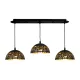 LISA függőlámpa 3xE27 Black Elegant ML6136 Milagro Metal