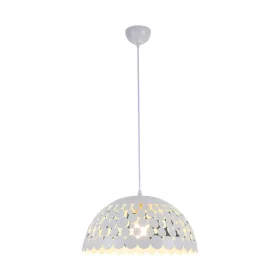   LISA függőlámpa 1xE27 40 cm Fehér Elegant ML6137 Milagro Metal