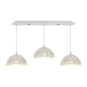 LISA függőlámpa 3xE27 Fehér Elegant ML6139 Milagro Metal