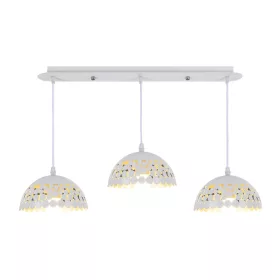 LISA függőlámpa 3xE27 Fehér Elegant ML6139 Milagro Metal