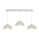 LISA függőlámpa 3xE27 Fehér Elegant ML6139 Milagro Metal