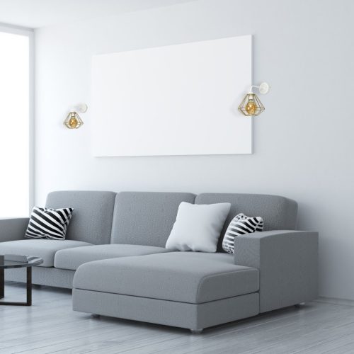 LUPO White Gold fali lámpa 1xE27 Milagro