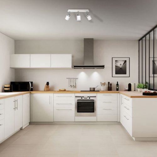 JOKER BLACK WOOD mennyezeti lámpa 3x GU10 MILAGRO Fém modern stílusban