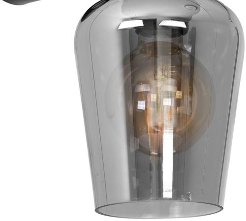 Fali lámpa fekete MiLAGRO ROMA BLACK 1x E27