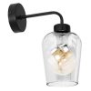 SANTIAGO CLEAR fali lámpa 1xE27 Milagro