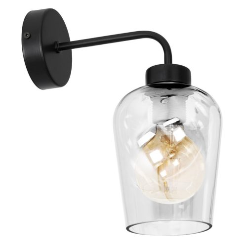 SANTIAGO CLEAR fali lámpa 1xE27 Milagro