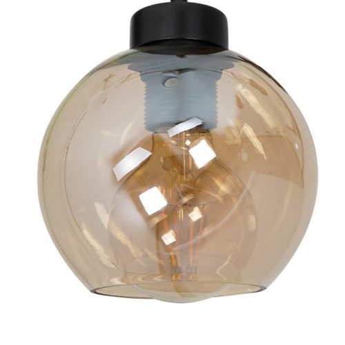 SOFIA Borostyán fali lámpa 1xE27 Milagro