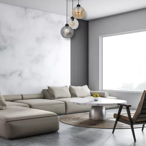 SOFIA MIX függőlámpa 3xE27 MLP6585 Többszínű lámpaernyő Gömb Milagro Fém + Üveg