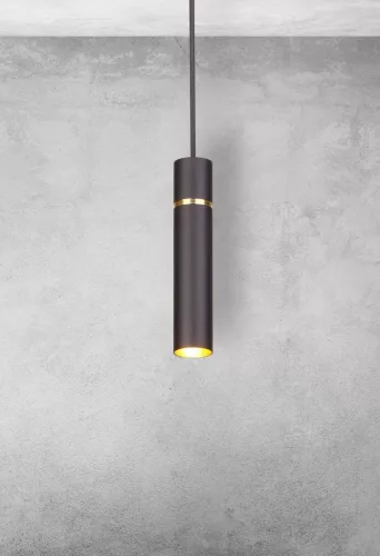 LYNX függőlámpa 1xE14 Minimalista Forma Black Gold MZ5002 Milagro, Maciej Zień Brass