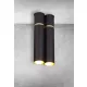 LYNX mennyezeti lámpa 2xE14 Minimalista Forma Black Gold MZ5006 Milagro, Maciej Zień Brass