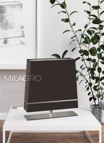 VOLANS állólámpa 1xE27 barna-ezüst Milagro