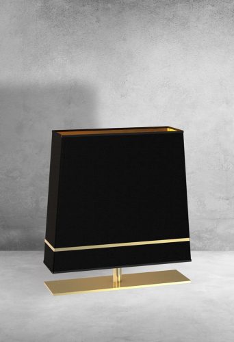 VOLANS állólámpa 1xE27 fekete és arany Milagro