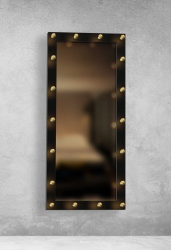 PHOENIX 18xE14 négyszögletes fali állólámpa tükörrel Milagro