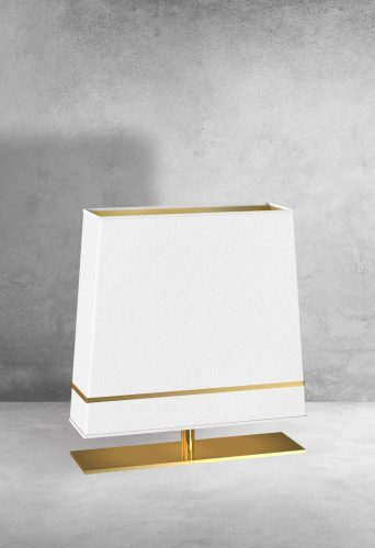 VOLANS állólámpa 1xE27 fehér és arany Milagro