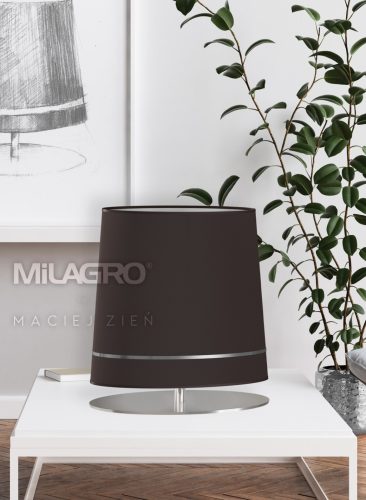 BOOTES állólámpa 1xE27 barna és ezüst Milagro