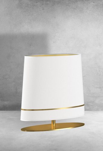 BOOTES állólámpa 1xE27 fehér és arany Milagro