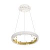 CASSIOPEIA függőlámpa 9xE14 kerek keret, fehérarany MZ5035 Milagro, Maciej Zień