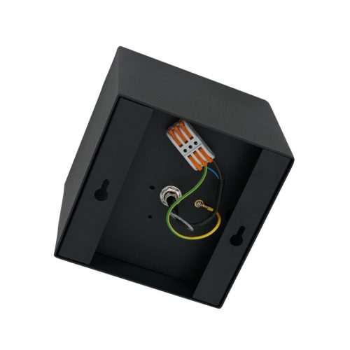 Felületre szerelhető halogén lámpa Plaza 1xGU10 AR111 Black Spot Milagro