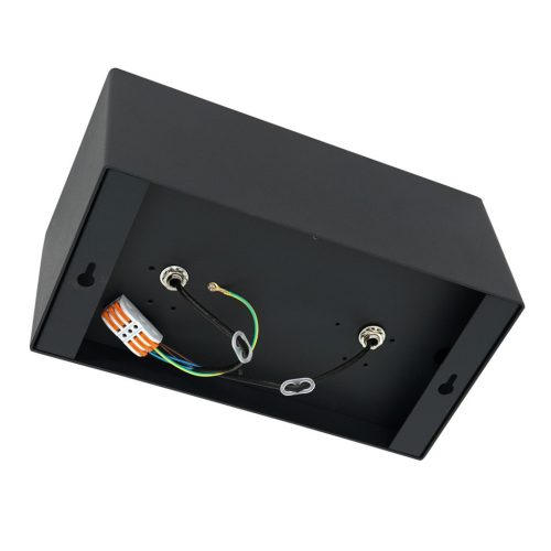 Felületre szerelhető halogén lámpa Plaza 2xGU10 AR111 Black Spot Milagro