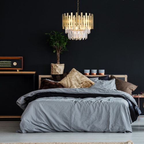 ASPEN arany csillár függőlámpa 6xE14 Milagro