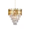 ASPEN II Arany csillár mennyezeti lámpa 9xE14 Milagro